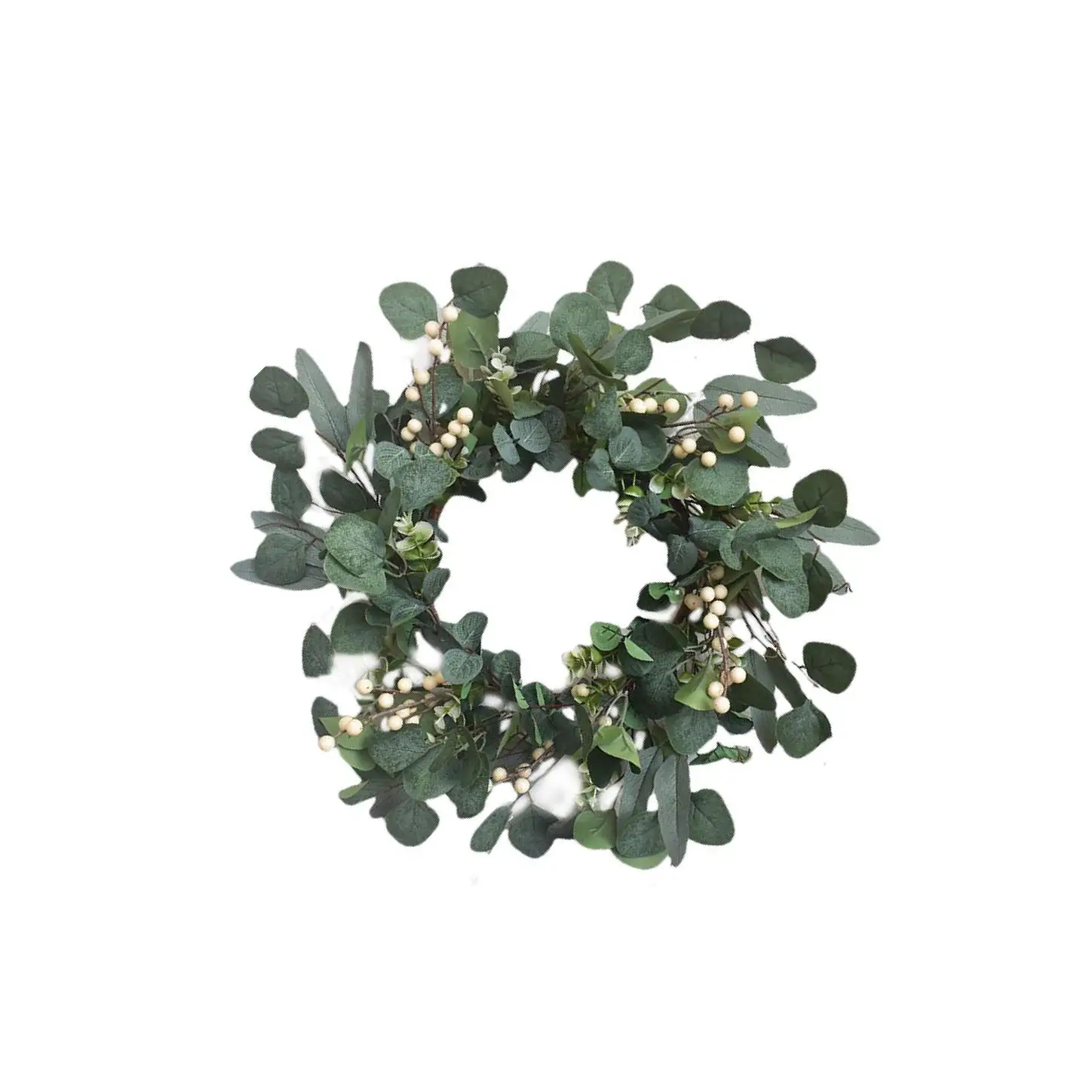 

Искусственный эвкалиптовый венок, гирлянда, зелень, листья, входная дверь, садовая вечеринка