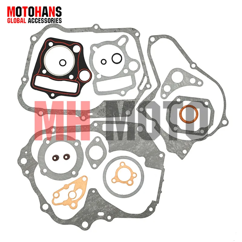 

ENGINE PARTS 50MM FULL SET OF GASKET SET WITH VALVE SEAL MOTORCYCLE ACCESSORIES FOR HONDA ECO100 DELUX CON STARTE