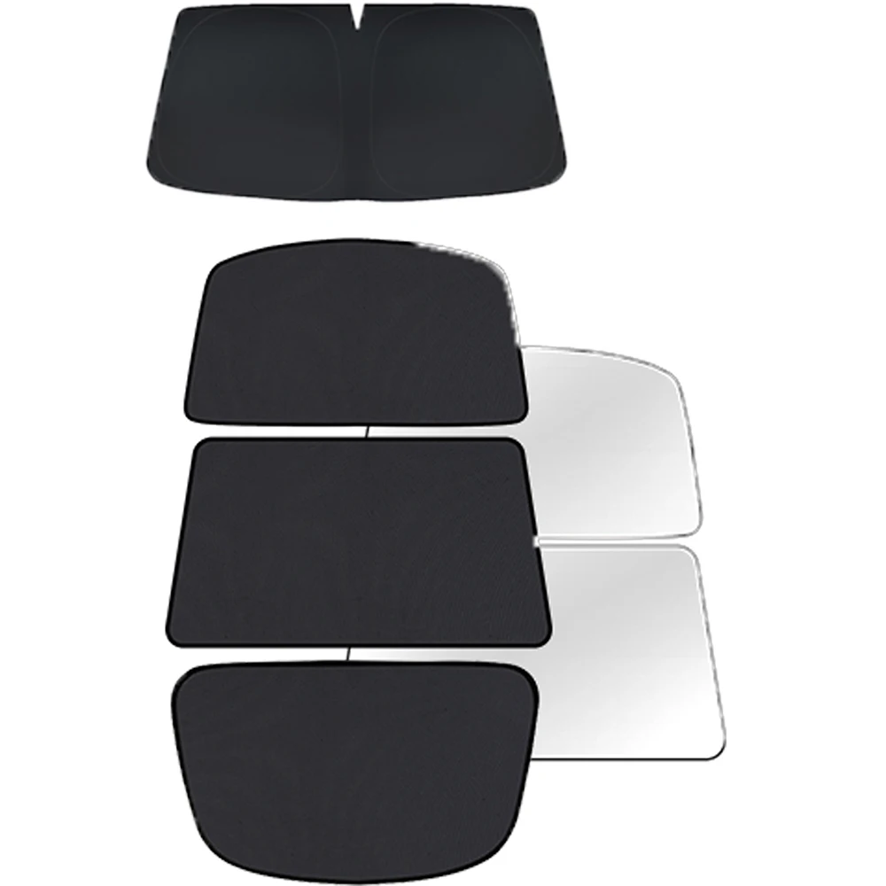 Product price high quality sunshade for Tesla model S openable version TS-1001 6pcs/set