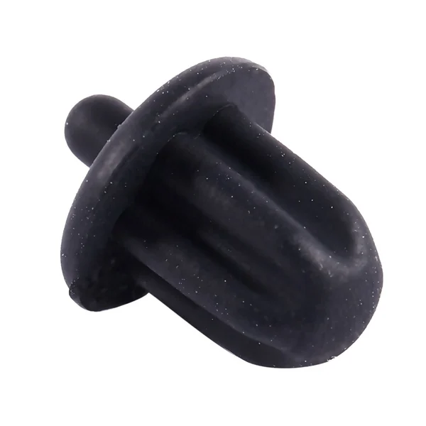 BOFF- 10x Jack audio in gomma nera da 6,35 mm per PC, DVD, presa per microfono, copertura antipolvere