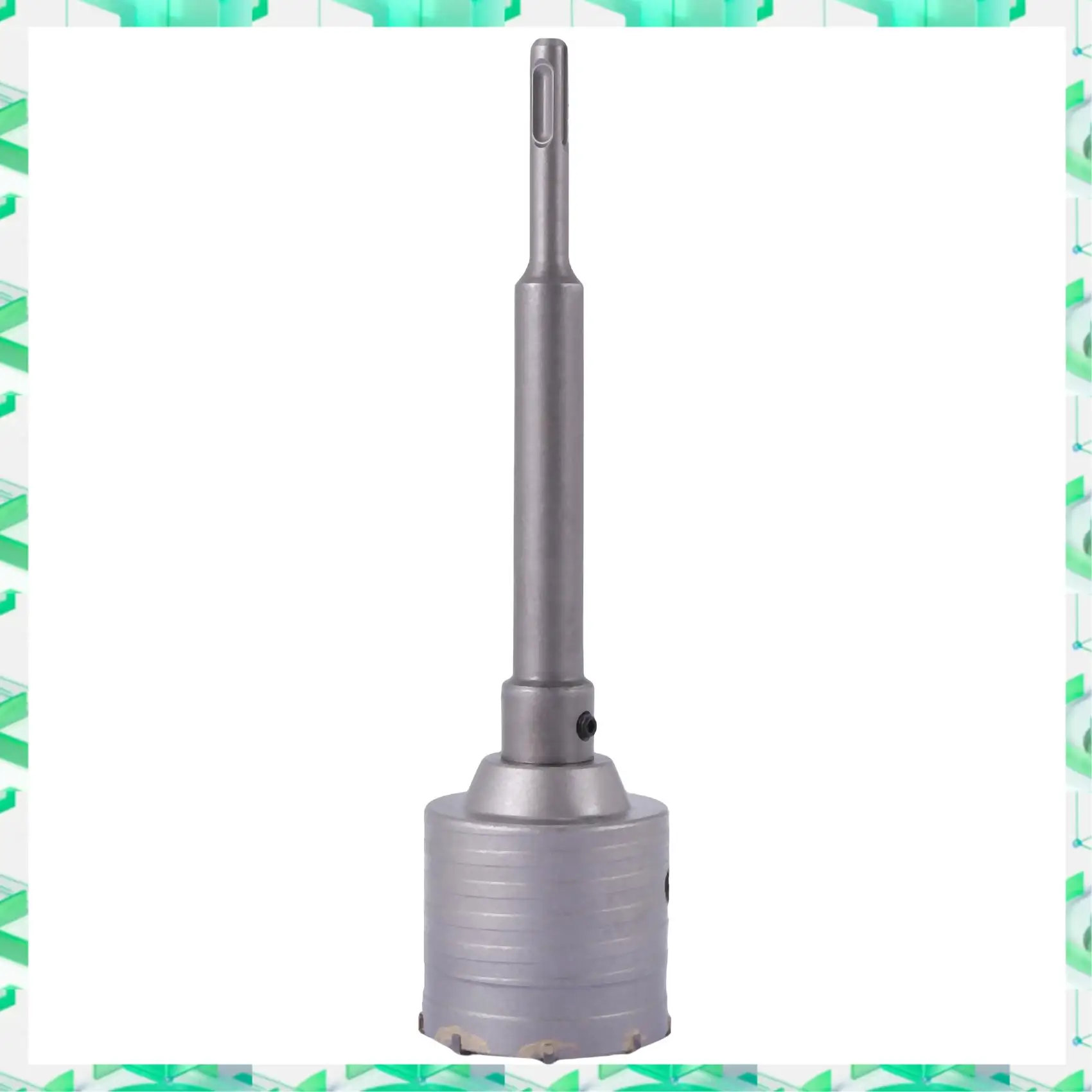 

FIZP SDS Plus Shank Concrete Cement Stone 65Mm Wall Hole Saw Drill Bit 200Mm Rod Mark