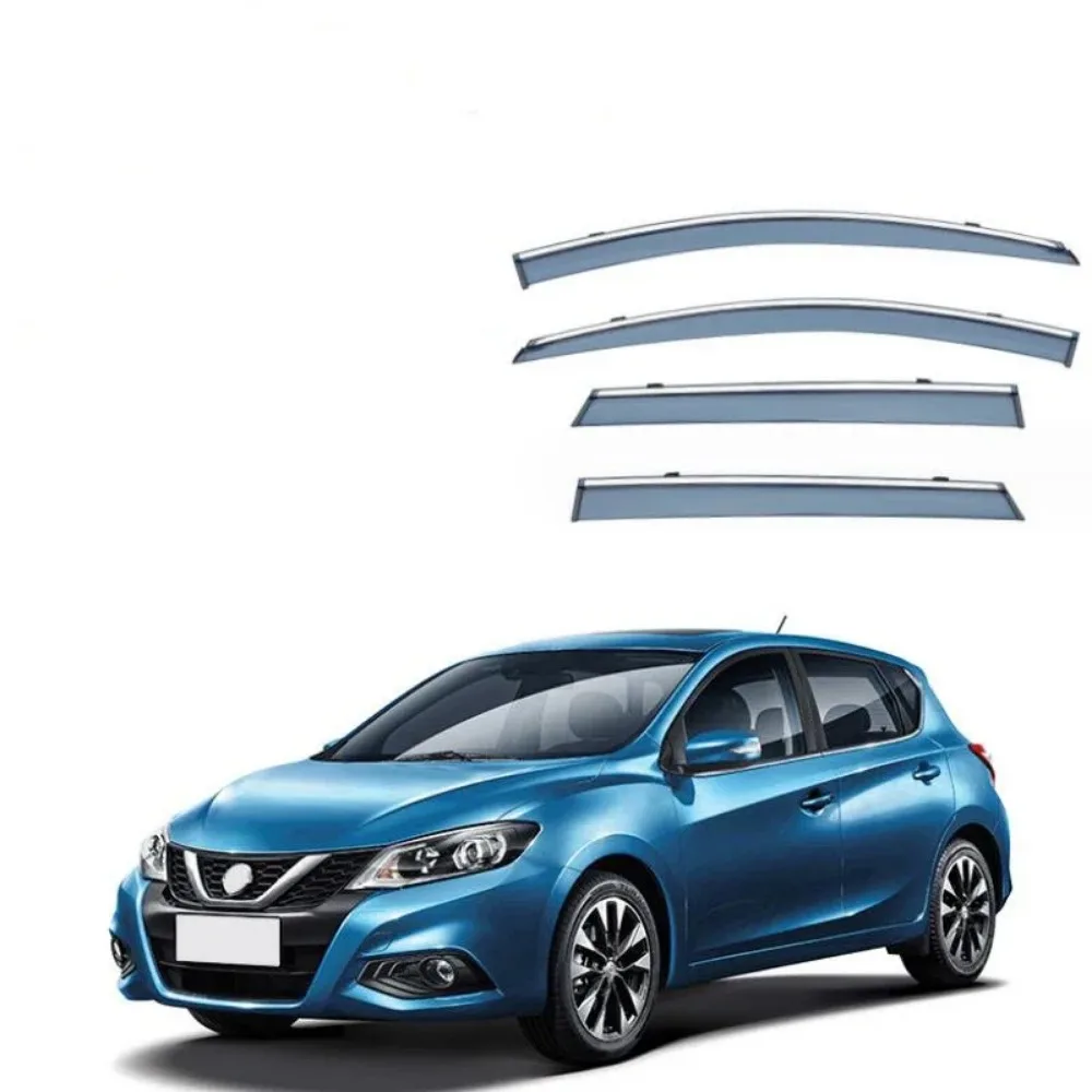 Window Visor Rain Exterior Part Body Kit Accessories For Nissan Pulsar Datsun 310 2013 2014 2015 2016 2017 -2021