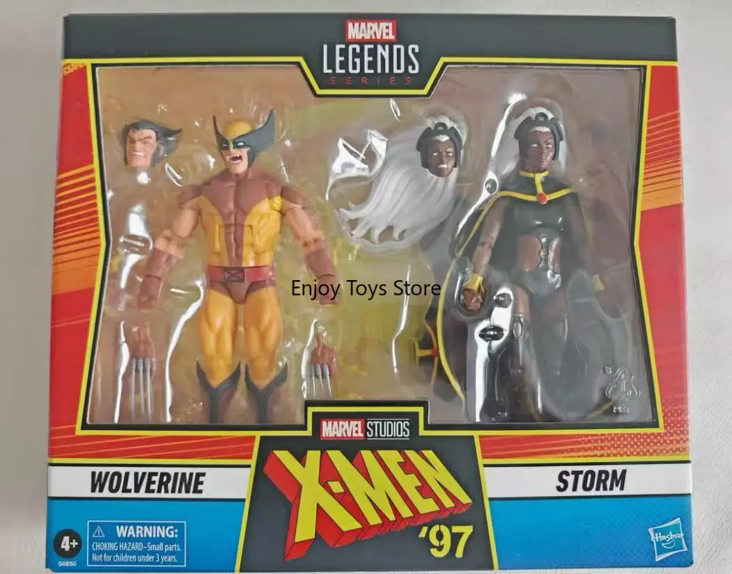 In Stock - Storm & Wolverine Set (Pulse Exclusive): American-Style 6-Inch Articulated Action Figures