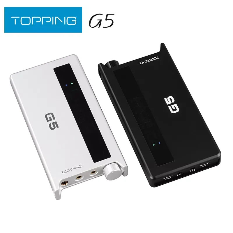 TOPPING G5 Portable ES9068AS DAC&Amp Headphone Amplifier LDAC Hi-res Audio Support up to DSD512 768kHz