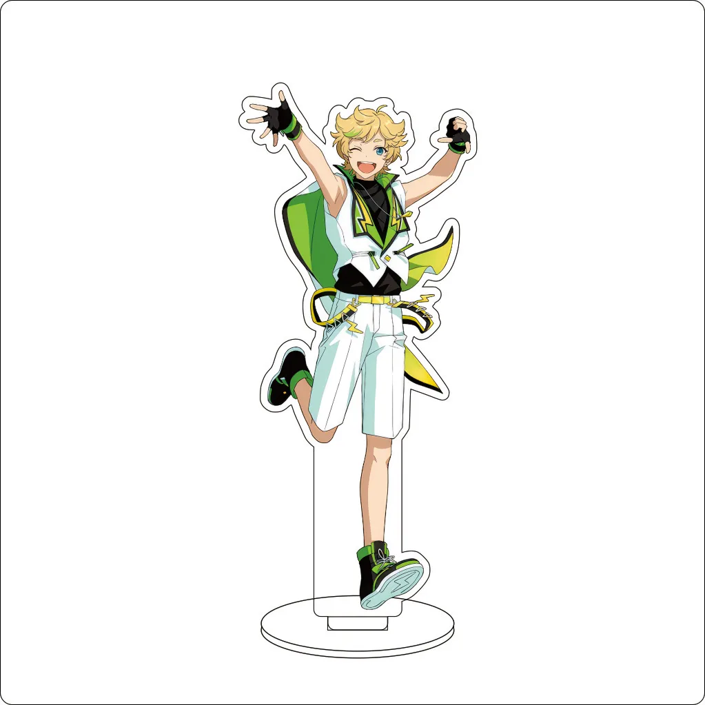 16CM Anime Ensemble Stars Cosplay Acrylic Stand Ornaments Isara Mao Yuuki Makoto Akehoshi Subaru Figure Stand Halloween Gifts
