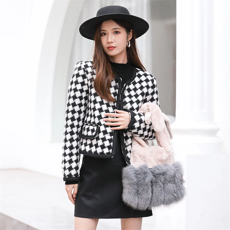 Fur Bag Women Designer Brand New Luxury Fox Hair Handbag Fashion Large Capacity Shoulder Bag Charming Women's Fur Bag