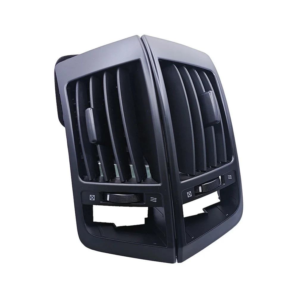 For Car Interior Renovation Black Land Cruiser AC Vent Car Outlet Cover Snap-in Design Crack Resistant OEM Specification Match