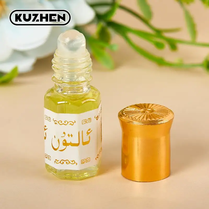 3ML Saudi Essential Oil Perfume Floral Notes Lasting Fragrance For Women Flower Flavor Perfume Essence Oil Body Deodorization