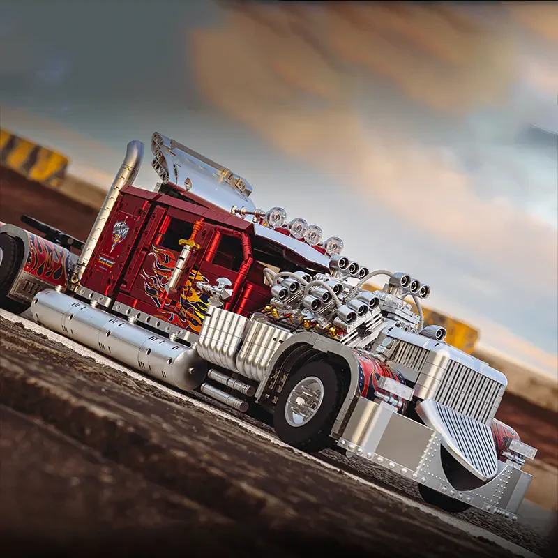 Blocs de construction de camion lourds techniciels Thor 24, grand véhicule de Transport, Kit de modèle en brique, jouets pour garçons, adultes, enfants, cadeau 3485 pièces