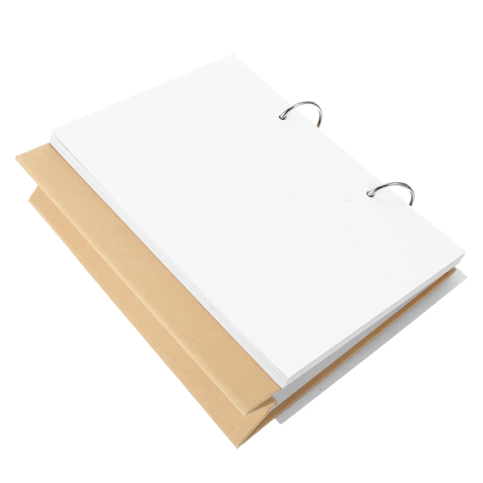 Detachable A5 Blank Flip Calendar for Desk Desktop Use DIY Graffiti Calendar Hand Drawing Memo Notebook Office Planner