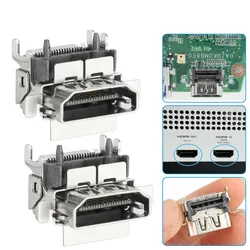 1/2Pack Optional Original HDMI Port Connector Socket Replacement Accessories For Microsoft Xbox One S Slim Console