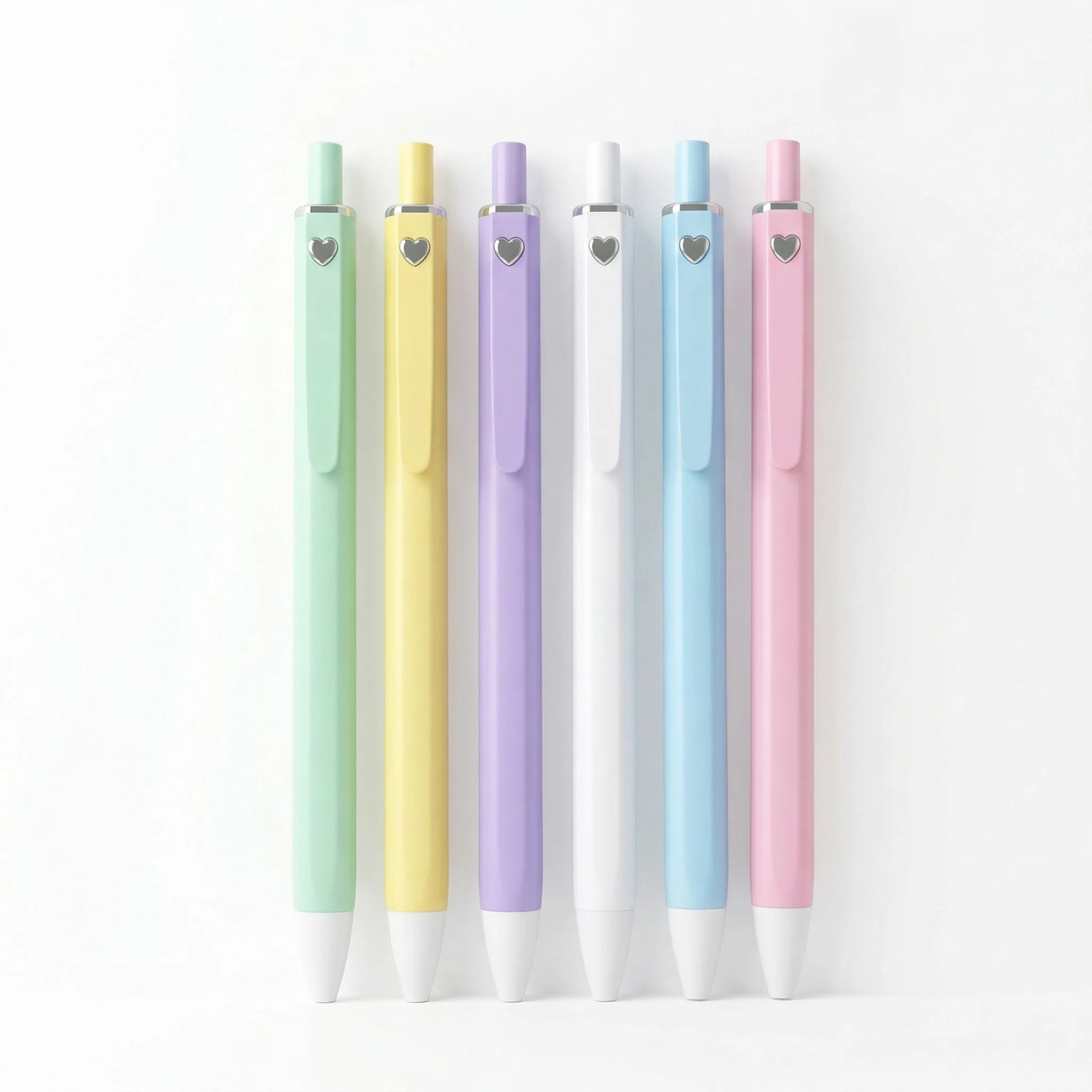 

6pcs Neutral Pen, 0.5mm Pen Core Without Ink Leakage, Smooth Writing, Suitable For School Office Use, Daily Writing