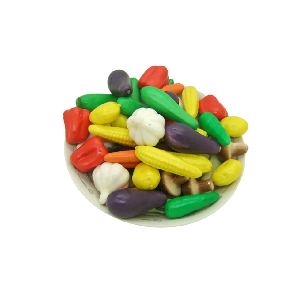 

50pcs Mini Vegetable Props Artificial Cucumber Models Home Photo Teaching Tools Simulation Food Veggie Display Decor