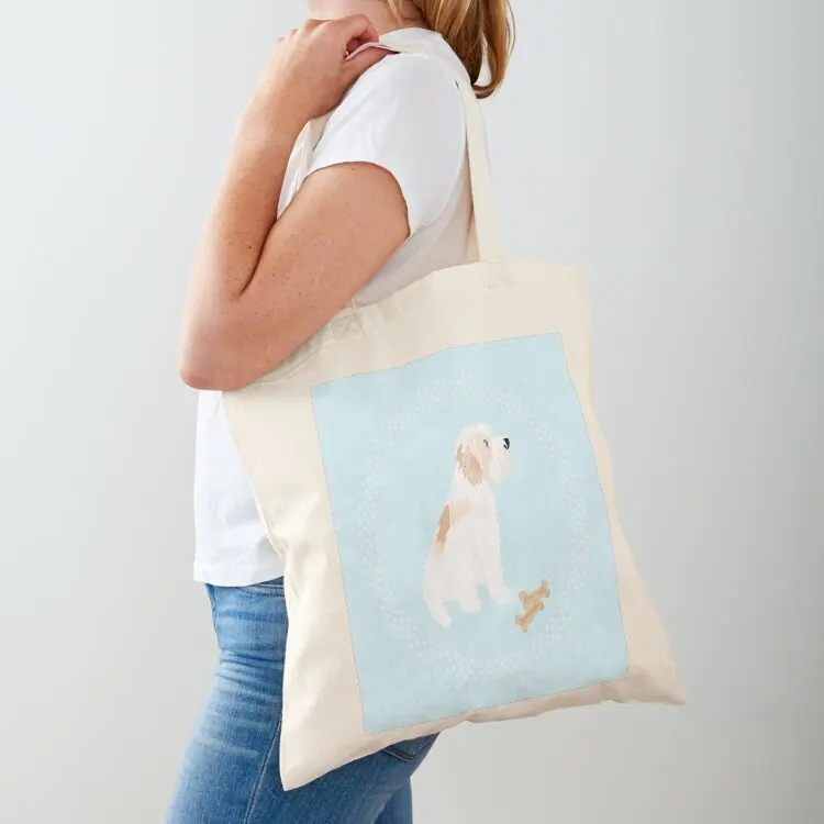 

PBGV LOVE Tote Bag shoping bag tote bag woman reusable shopping bags sacs de shopping