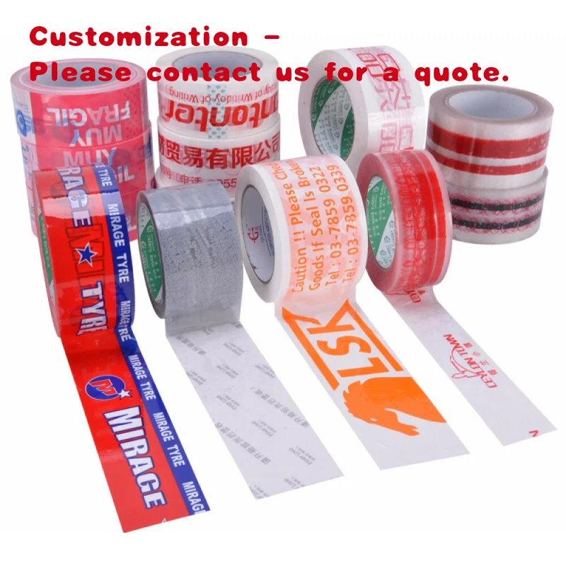 

на заказ. Лента с принтом на заказ ed Tape Bopp Box Упаковочная лента от поставщиков