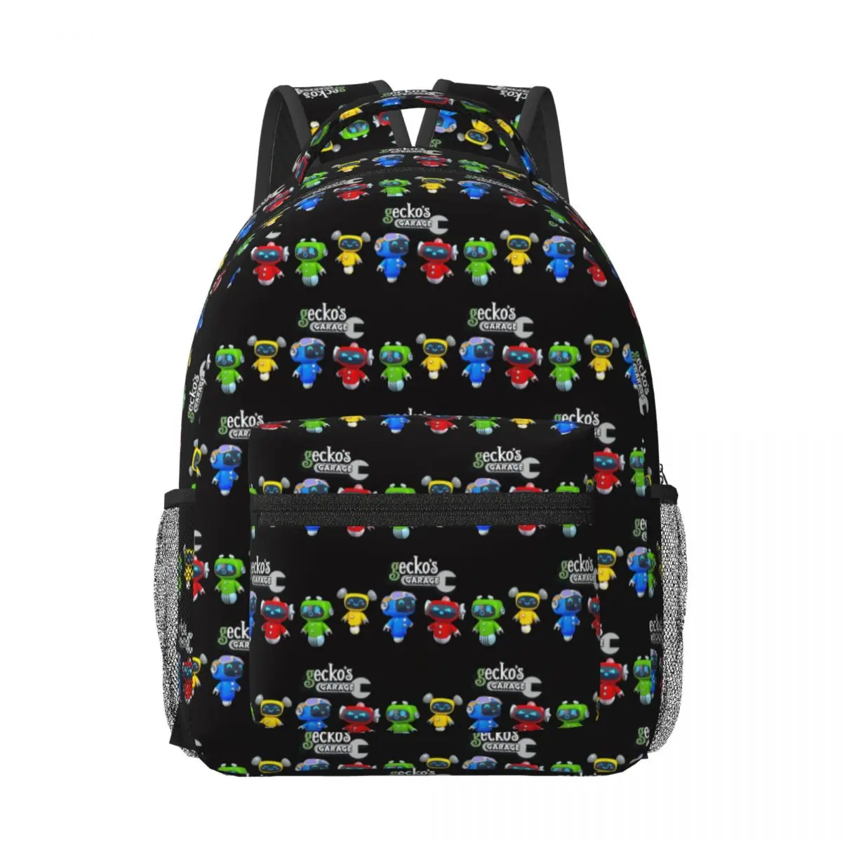 Geckos Garage Woman Backpacks Boys Girls Bookbag Casual Students School Bags Portability Laptop Rucksack Shoulder Bag