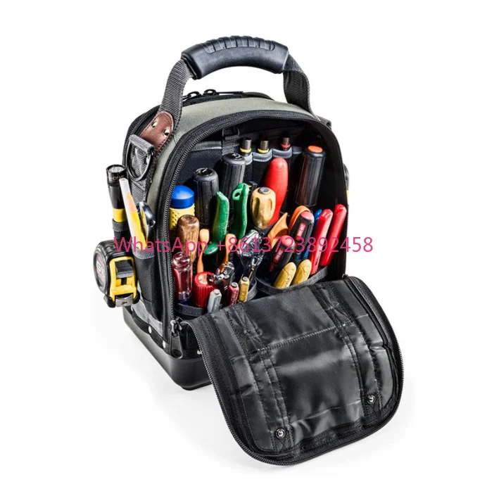 Durable Electrician Tool Backpack Heavy   12 in 1 Modular and Mechanicall Tool Set Bag Durable Electrician Tool Bag