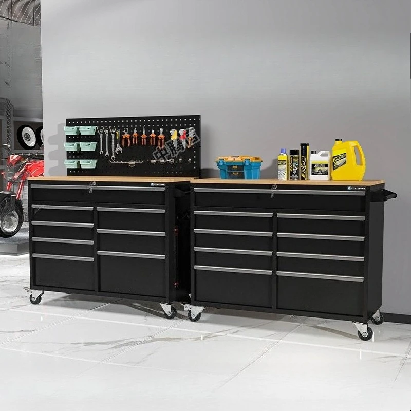 2025 New Style Metal Tool Cabinet Garage Workstation Tool Box  Steel Workbench Tool Cabinet