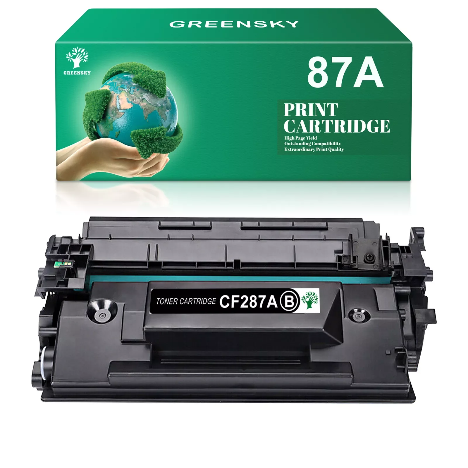 

1PK черный CF287A Тонер совместимый с HP 87A Laserjet Enterprise M506 MFP M527