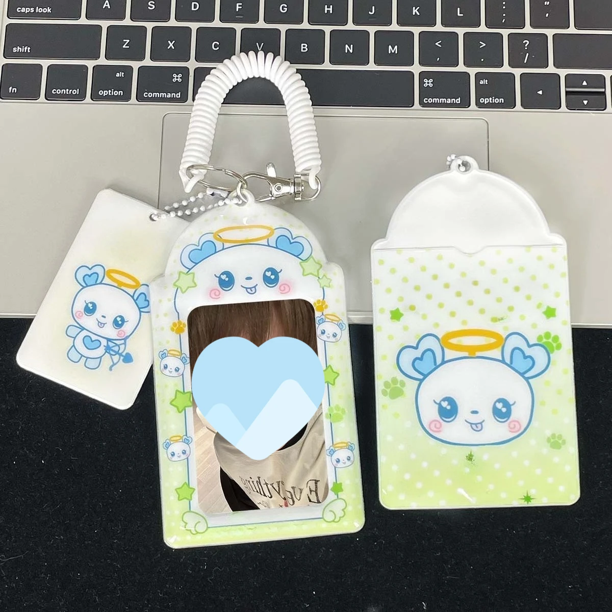 NCT Wish Angel Sculpture Collection Properties PVC Card Cover Storage Album 3-inch Small Card Display Pendant view 5