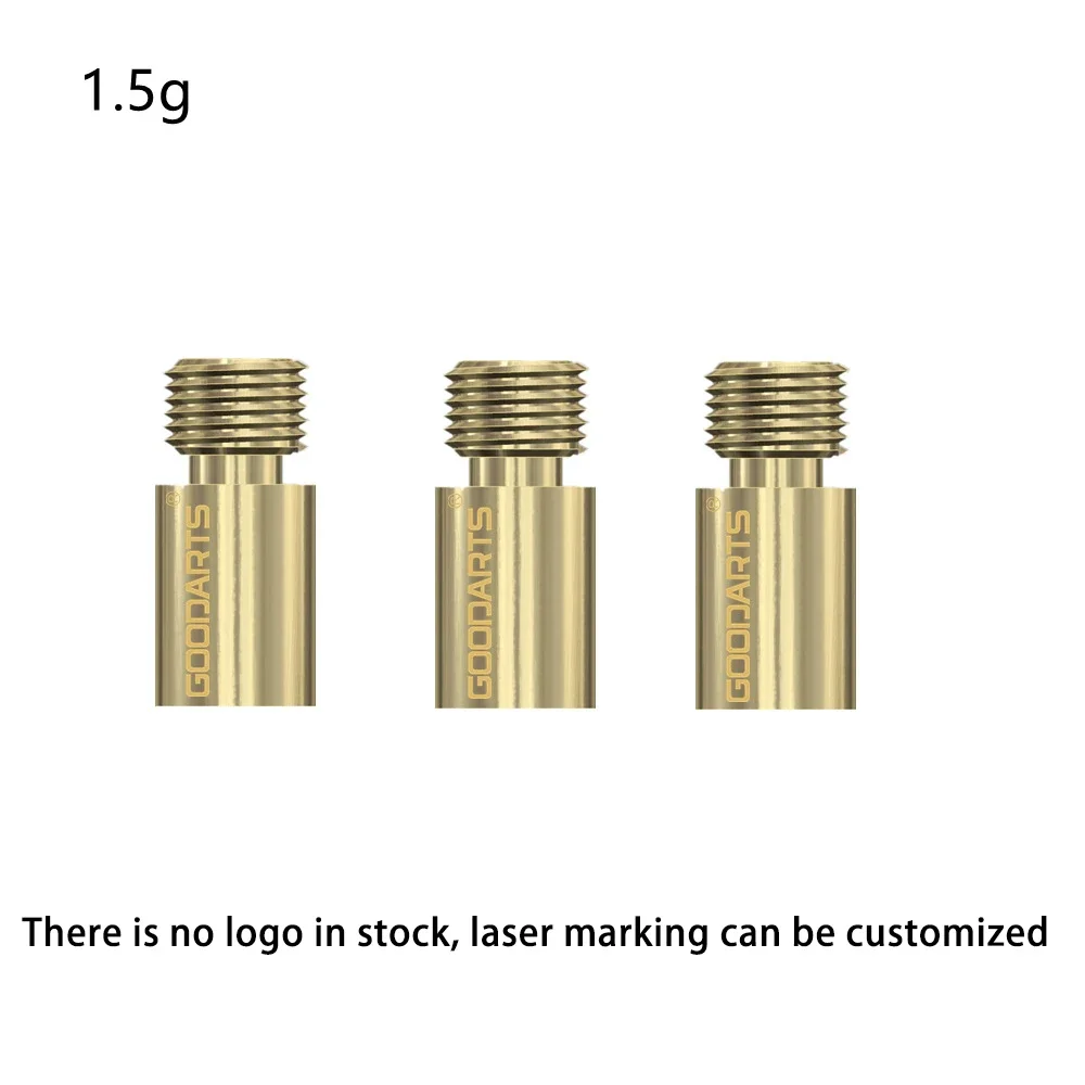 النحاس ثبة الوزن إضافة أداة إبراز ، 2BA الموضوع ، الملحقات ، 1.5g ، 2g ، 2.5g ، 3g ، 3g ، 3g ، 3 قطعة