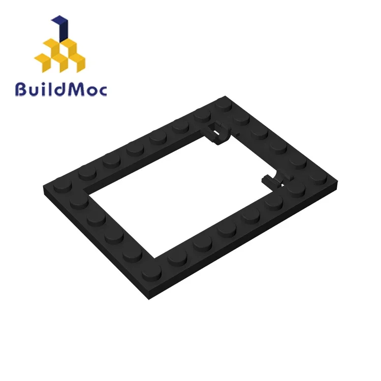 BuildMOC Building Blocks Parts 92107 6x8 trap board movable door panel  brick Building Blocks Parts DIY  Educational Creat