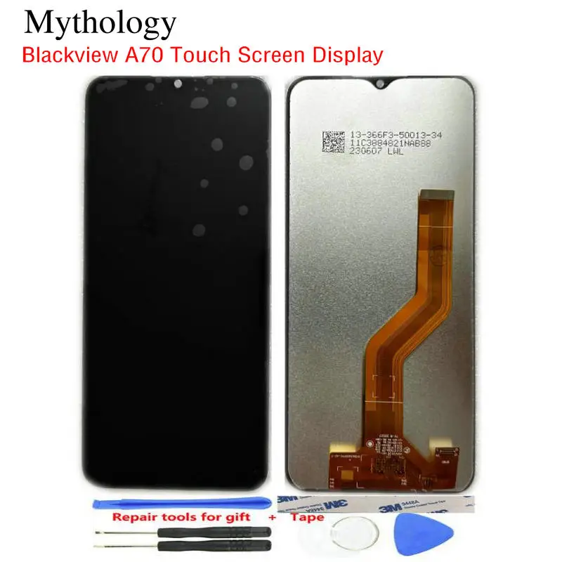 

LCD for Blackview A70 Display Touch Screen 6.52 Inch Mobile Phone Accessories with Repair Tools