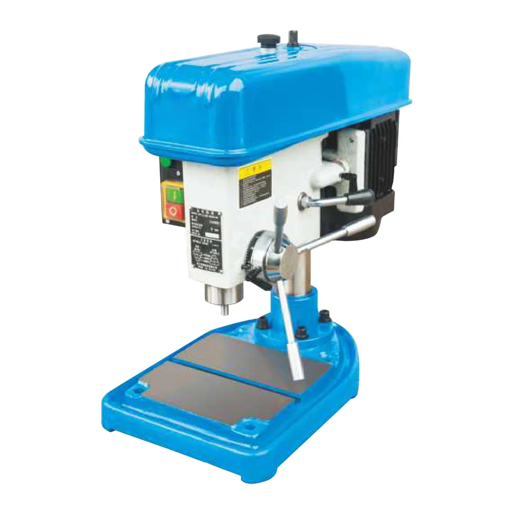 

Auto Bench Table Drill Press Machine Multi-purpose with Round Column Featuring Essential Motor and Pump Core Components