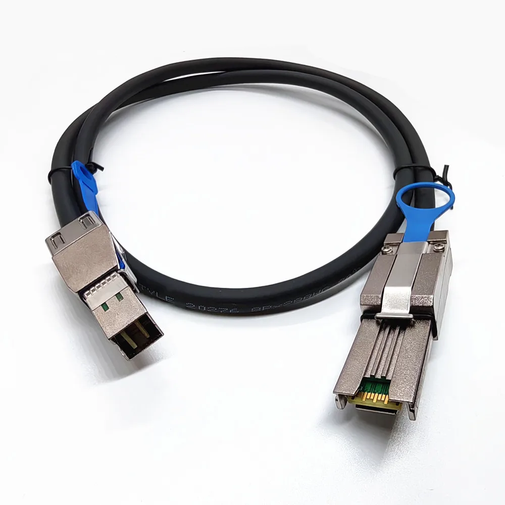 

Внешний гибридный кабель Mini SAS HD SFF-8644 — Mini SAS SFF-8088, 1 м, 2 м