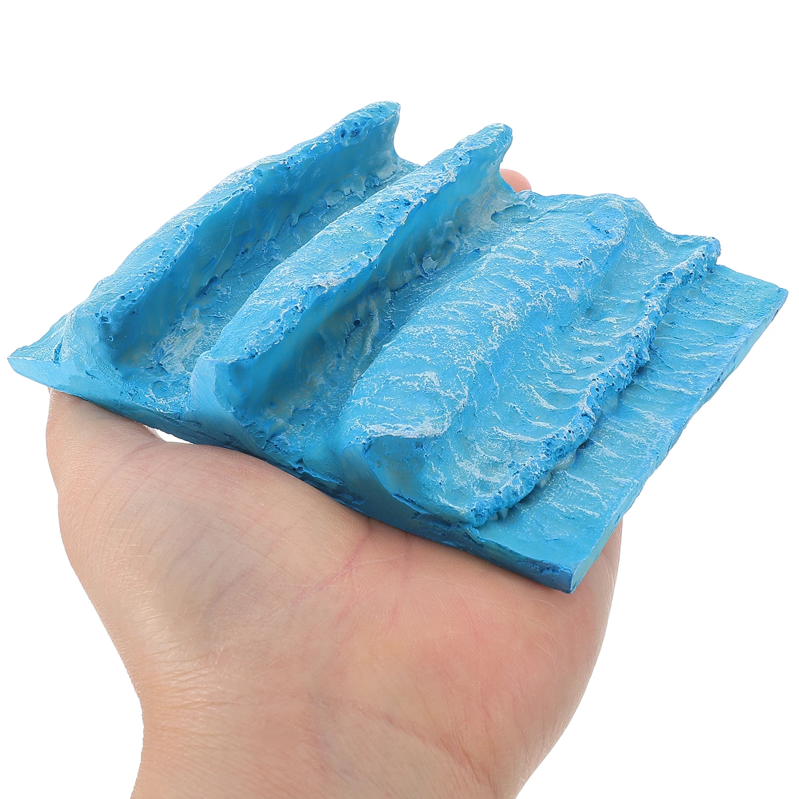 

Resin Wave Ornaments Home Decor Miniature Landscape Desktop Ocean Architectural Model Office Decoration Sand Table Prop