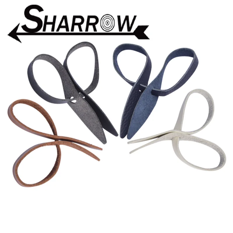 

Защитная веревка для лука, кожаная регулируемая длина, защитная веревка для изогнутого лука, охота на открытом воздухе, стрельба по мишеням