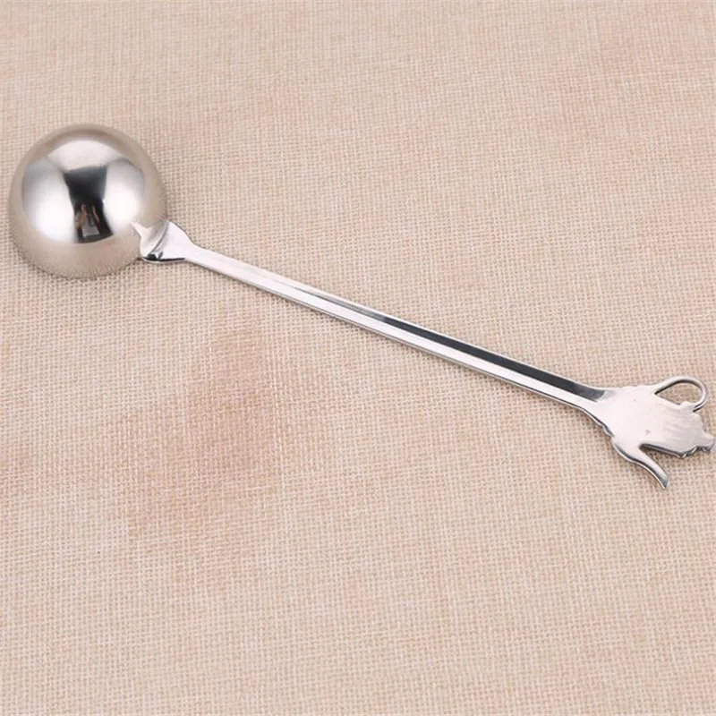

Coffee Bean Scoop 10G Stainless Steel Kitchen Accessories Precise Measuring Spoon Long H Easy Clean Coffee Tea