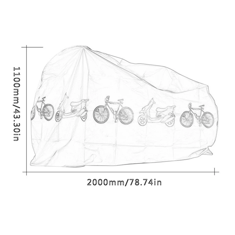 Copertura per bicicletta impermeabile per bicicletta Outdoor UV Guardian custodia per bici MTB per bicicletta prevenire la pioggia copertura per bici accessori per biciclette