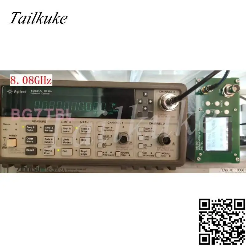 Imagem -03 - Fonte de Sinal Gerador de Sinal Modulação On-off hf rf 8g 1hz8ghz Alta Freqüência Wb-sg1