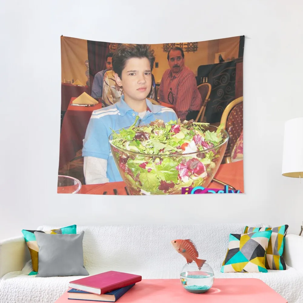 freddie w salad Tapestry Outdoor Decor Room Decorating Aesthetic Tapestry