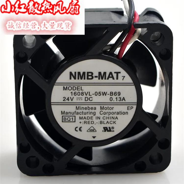 

4020 1608VL-05W-B69 24 В 0,13 А Станок с ЧПУ FANUC Охлаждающий вентилятор 40*40*20 мм