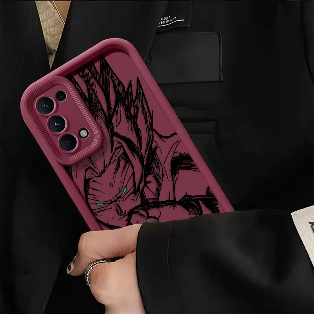 D-Dragon Ball Vegeta Phone Case For Samsung Galaxy S26 S25 S24 S23 S22 S21 FE S20 ULTRA PLUS TPU Case Shockproof Cover Capa