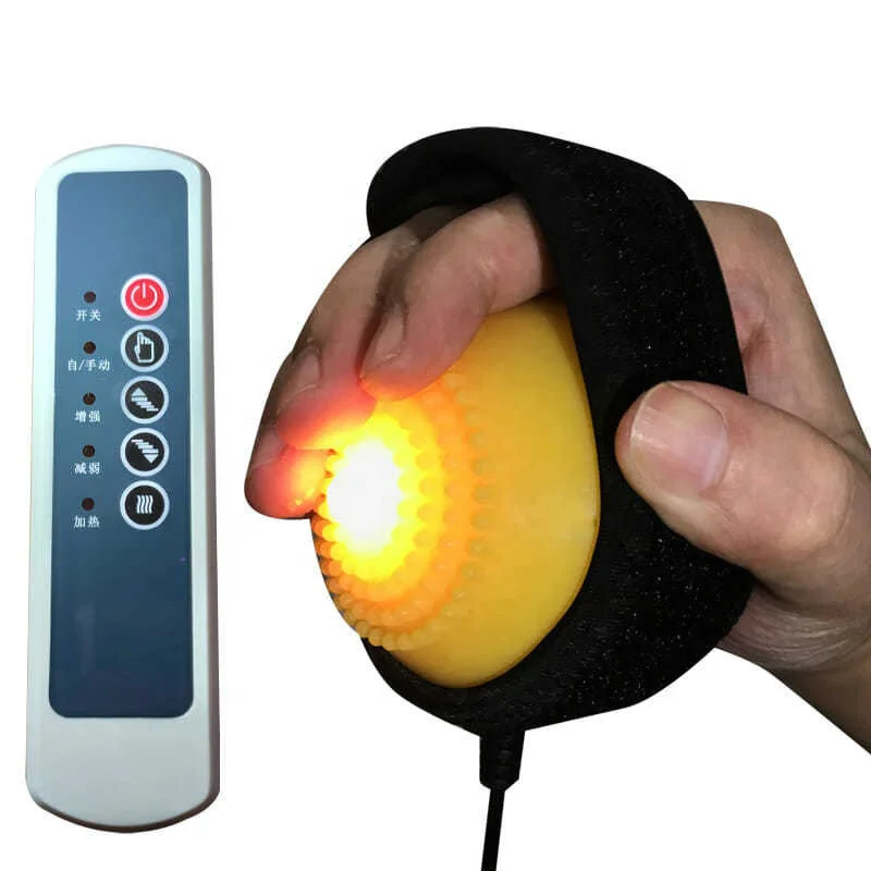 

Anti-Spasticity Hand Rehabilitation Ball Finger Orthosis with Far Infrared Vibration Massage for Hand Impairment Exercise