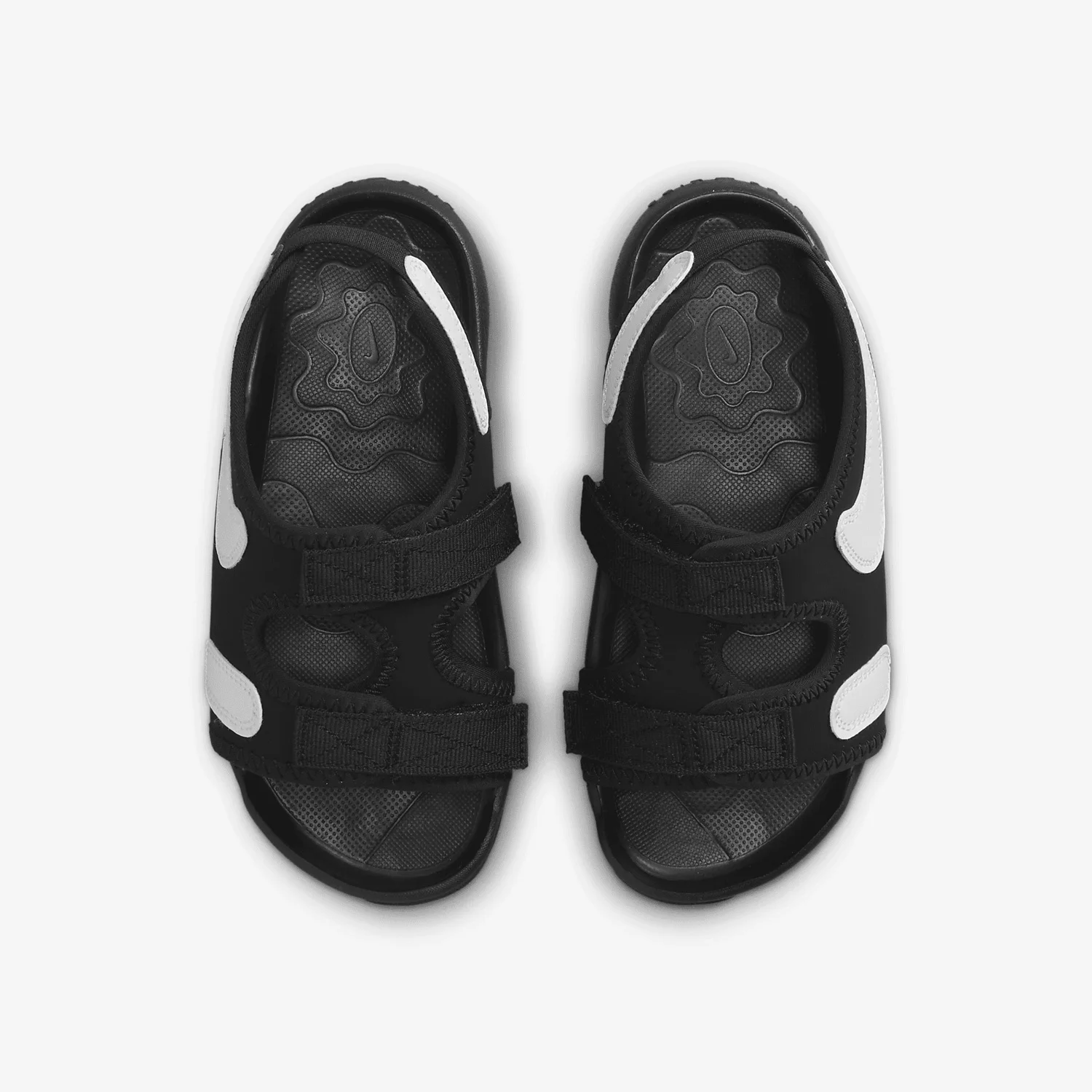 صندل نايك الأصلي SUNRAY ADJUST 6 صنادل أطفال فيلكرو جديدة DX5545-002 #2