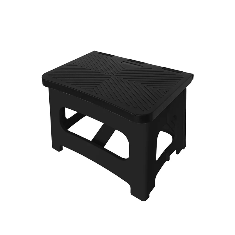 

Portable Folding Stool Plastic Chair Outdoor Camping Fishing Seat Space Saving Large Thick Home Bench