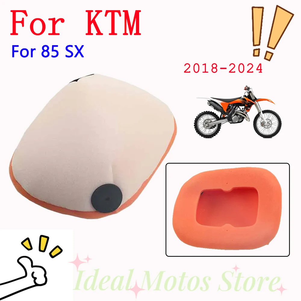 

For GASGAS MC85 2021 - 2024 Motorcycle Accessories High Quality Foam Sponge Material High Flow Air Filter Intake Cleaner