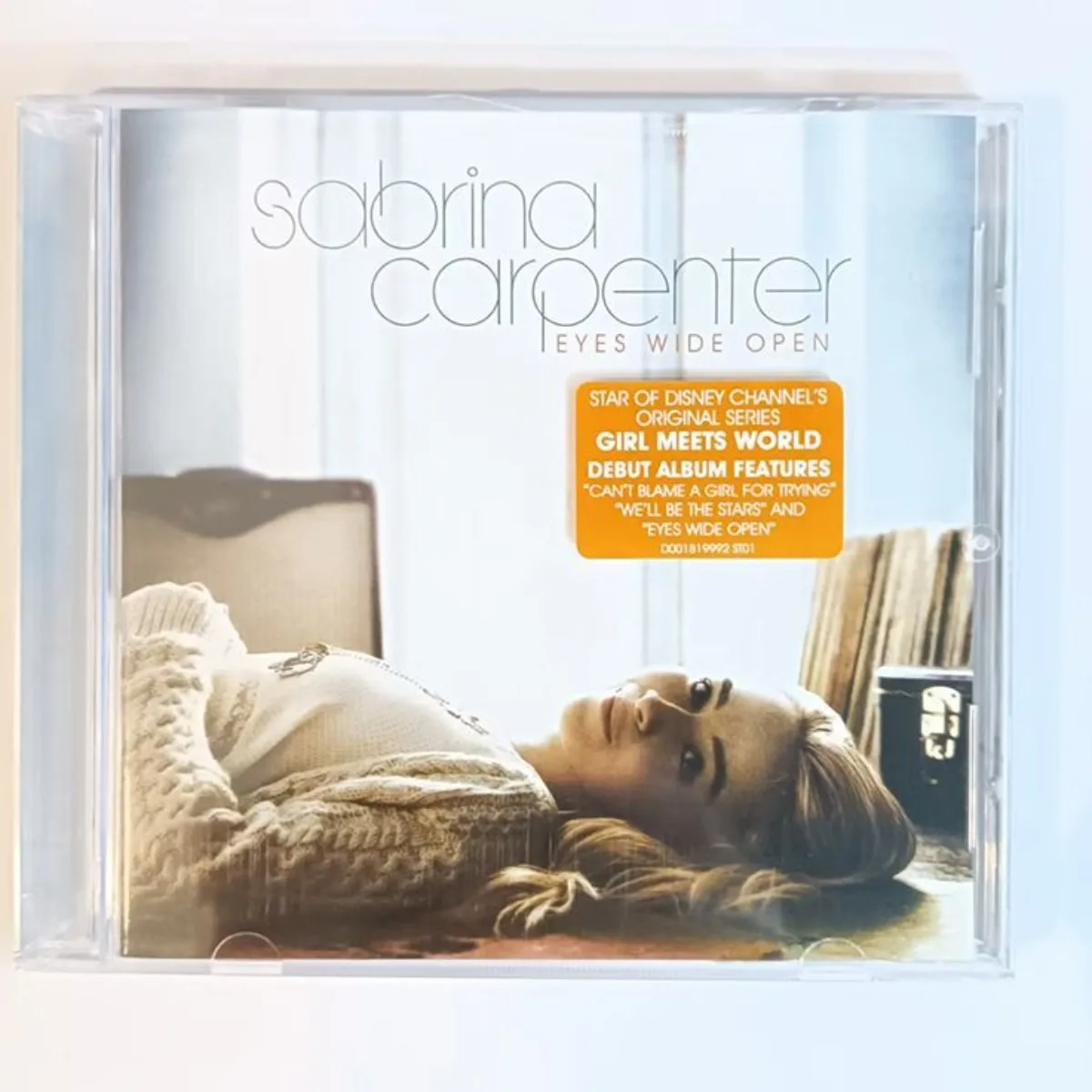 

Sabrina Carpenter Eyes Wide Open – Debut Pop Studio Album Featuring Can't Blame A Girl for Trying & We'll Be The Stars