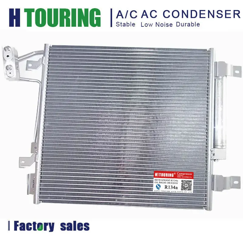 NEW Car AC Air Conditioning Conditioner Condenser for JEEP WRANGLER II III 2.8 3.8 55056631AA 55056635AA NISSENS 940441