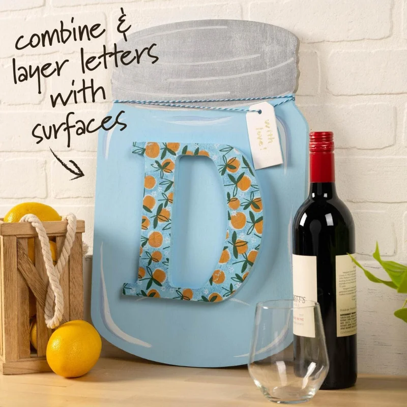 Carta inacabada de madeira, 8 projetos de artes e ofícios de superfície de madeira, 63593, 8 polegadas