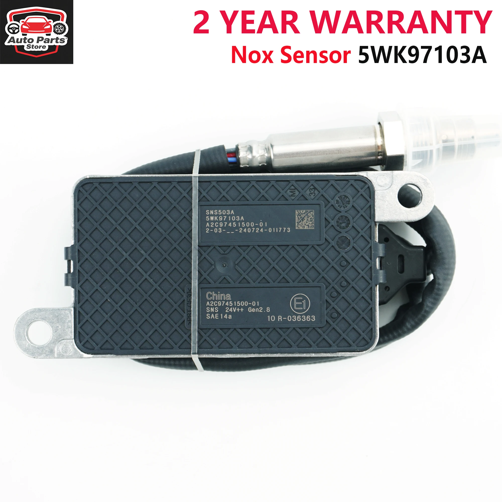 

5WK97103A 5WK9 7103A 24V Nitrogen Oxide Sensor Replacement Parts Accessories For CUMMINS KAMAZ-6520 YUCHAI/FAW J6