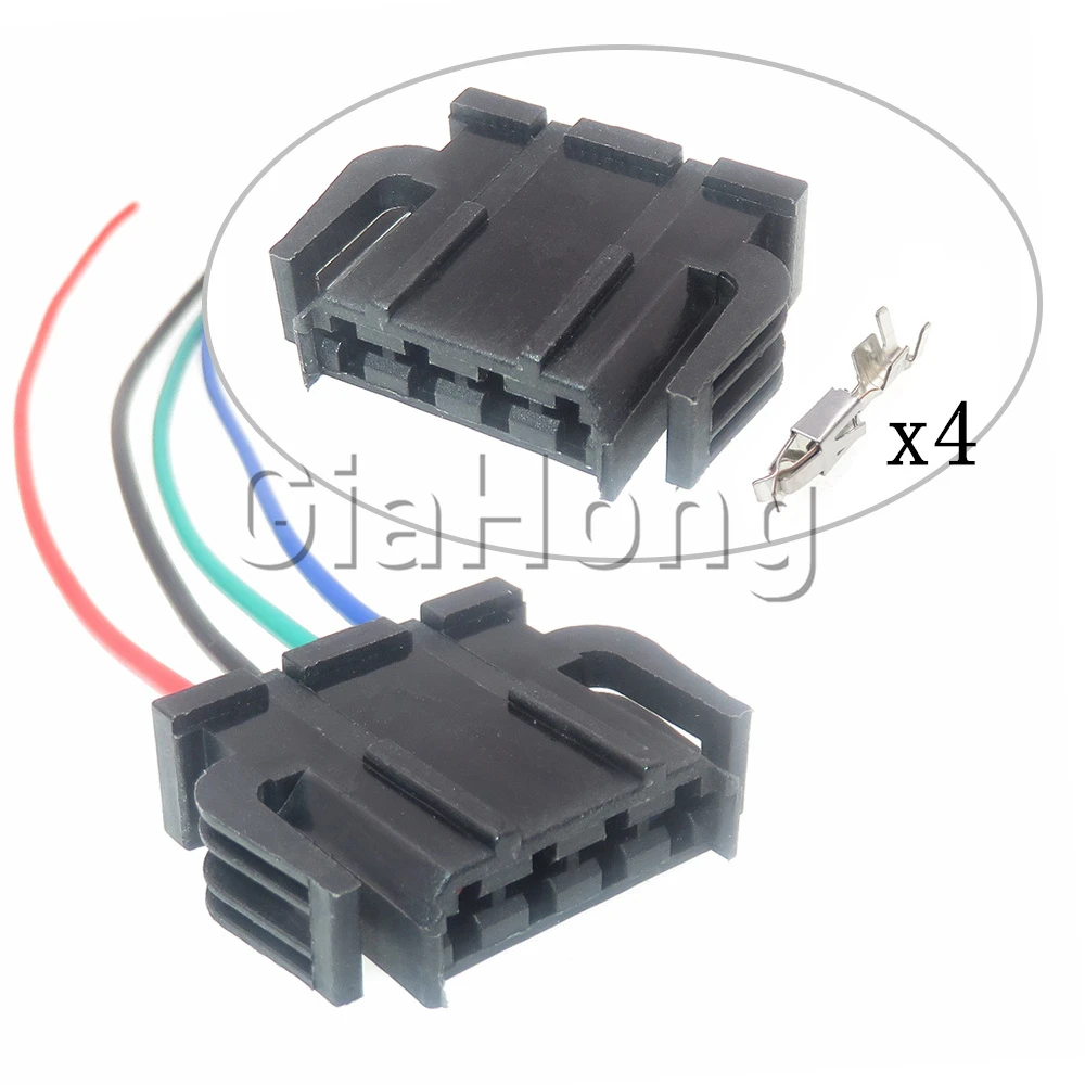 1 Set 4 Ways 893971994 893971634 Starter Car Electric Wire Socket for VW Audi 893 971 994 893 971 634 Auto Connectors