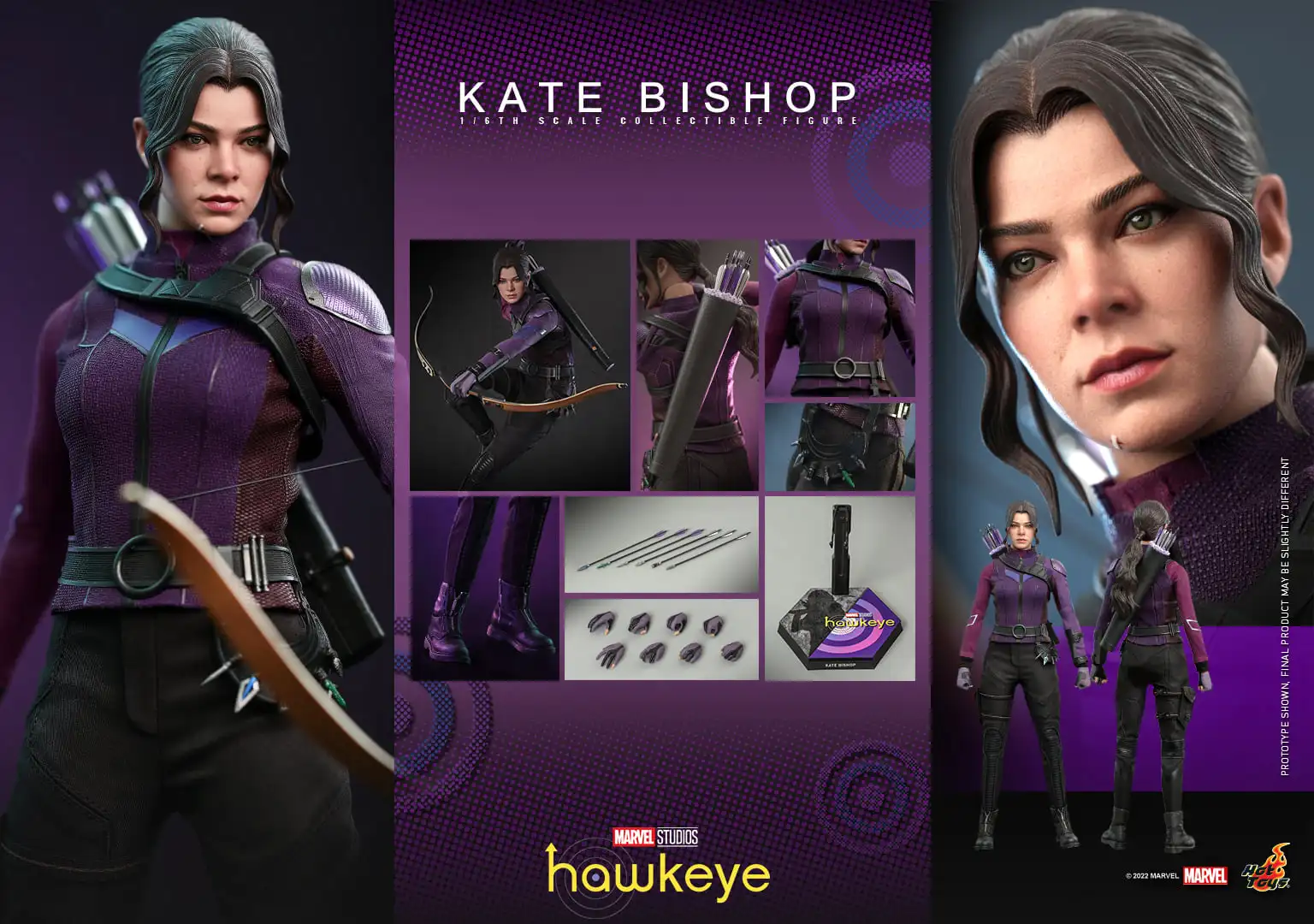 Original Hot Toys Tms074 1/6 Scale Collectible  Marvel Female Hawkeye Kate Solider Action Figure Birthday Gift