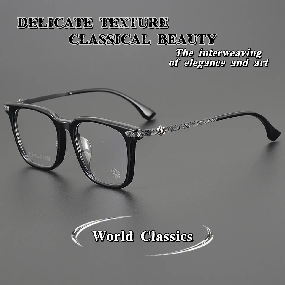 

Очки 2026: классическая серия «Дракон», ретро-оправа для мужчин, повседневные оптические очки для женщин, ацетатные, с диоптриями