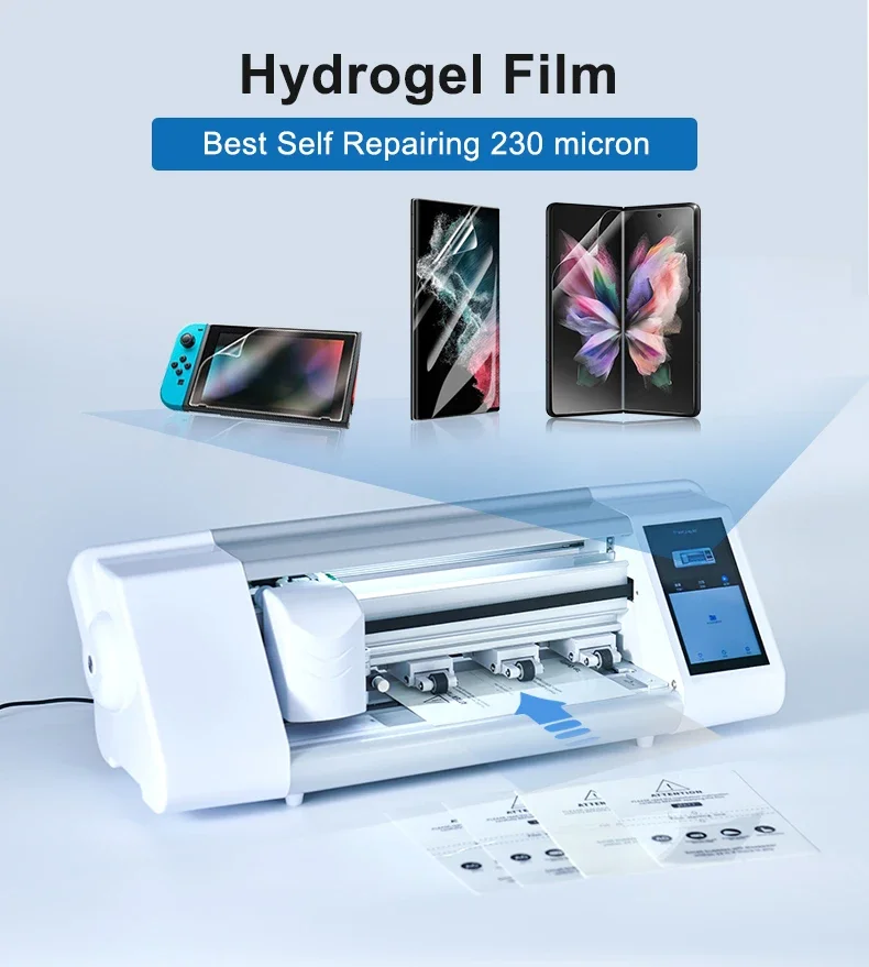 Automatic intelligent Plotter Cutting Machine for Mobile Phone Tpu Hydrogel Film Sticker Cutter Plotter Machine