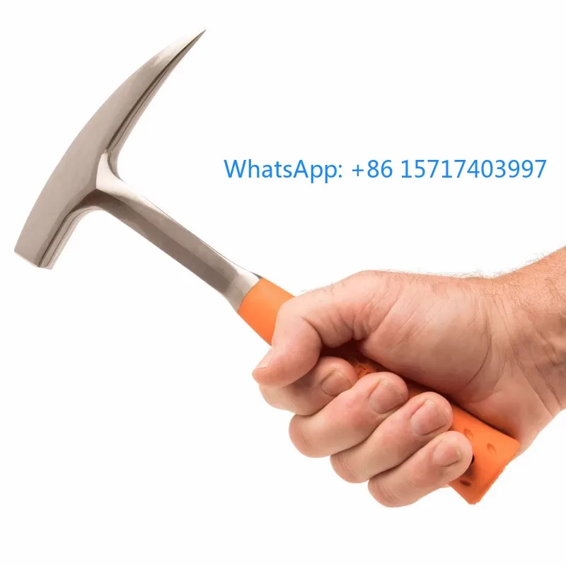 Orange pointed geological hammer east wing EO-22P14P23LP